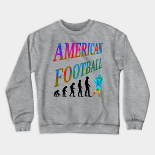 Evolution American Football Crewneck Sweatshirt